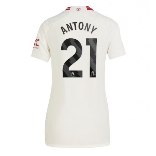 Ženski Nogometni dresi Manchester United Antony #21 Tretji 2023-24 Kratek Rokav